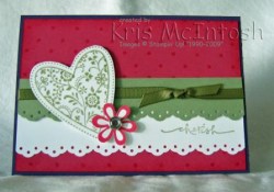 55th Wedding Anniversary Card