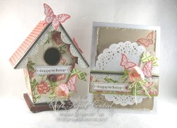 Altered Birdhouse & Card